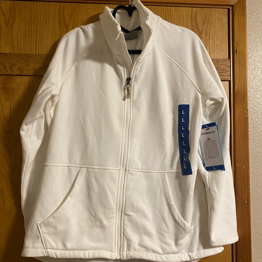 Skechers Go Walk full zip fleece lined jacket.